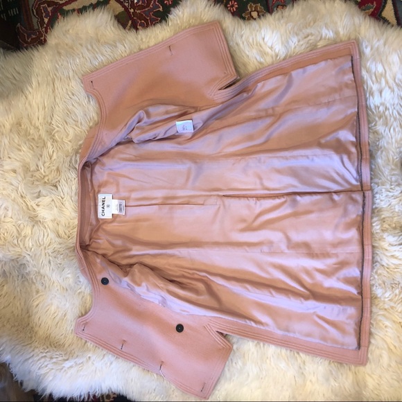 Chanel 2012 Spring Runway Hi-Lo Pink wool Jacket 38 - Picture 4 of 14